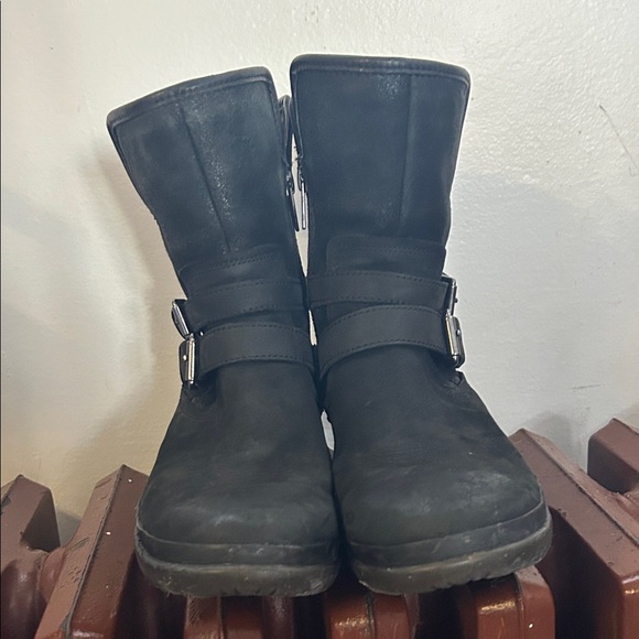 UGG Black Combat & Moto Boots - Picture 5 of 13